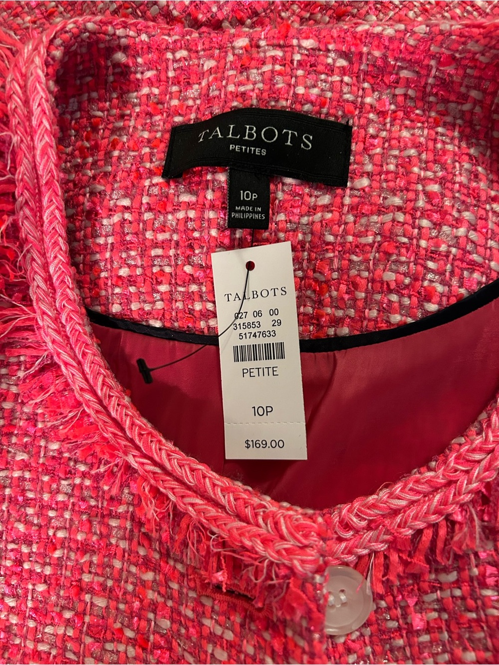 Talbots NWT Tweed jacket - Picture 12 of 12